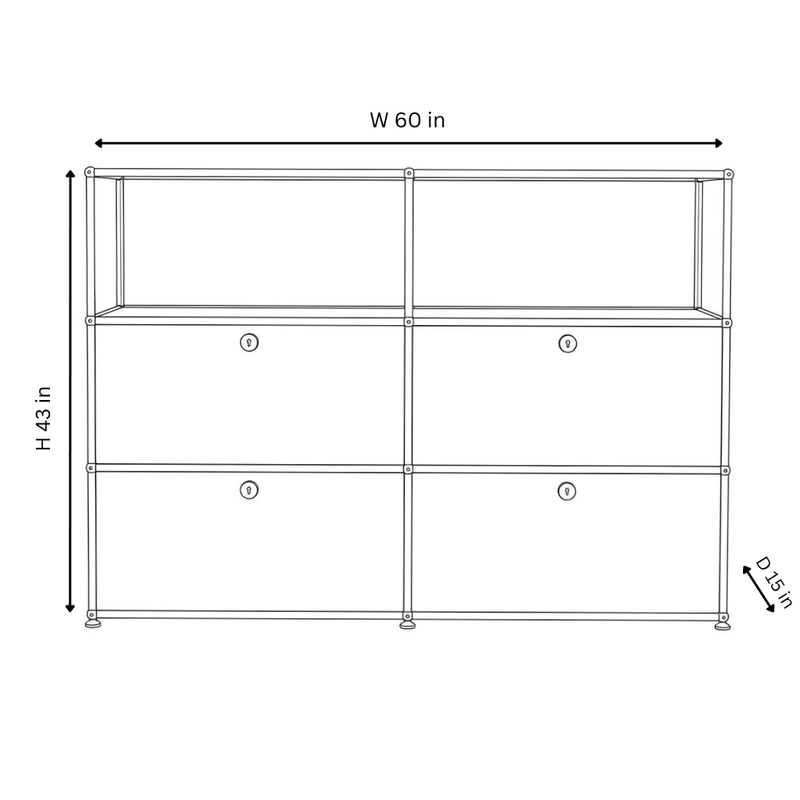 Graphite Black / 2-Modules