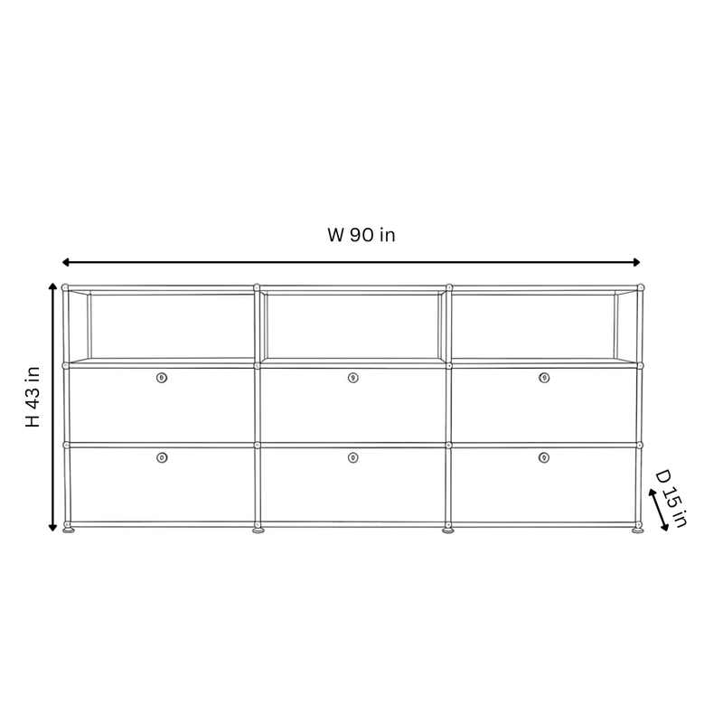 Graphite Black / 3-Modules
