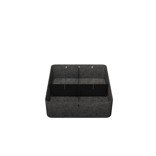 USM Inos Box Set deep, 250, divider lengthwise transverse