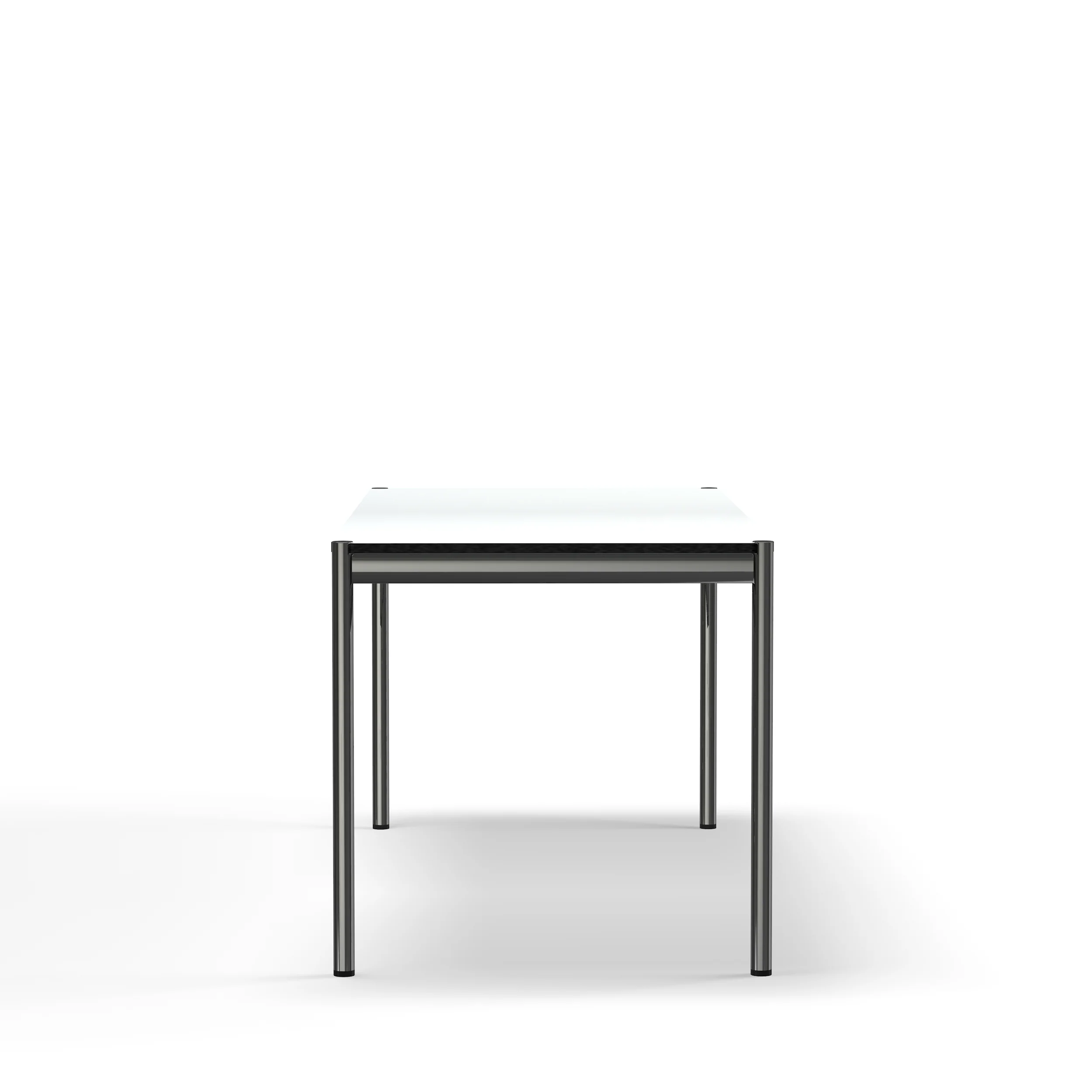 USM Haller table pearl gray white laminate (T69)