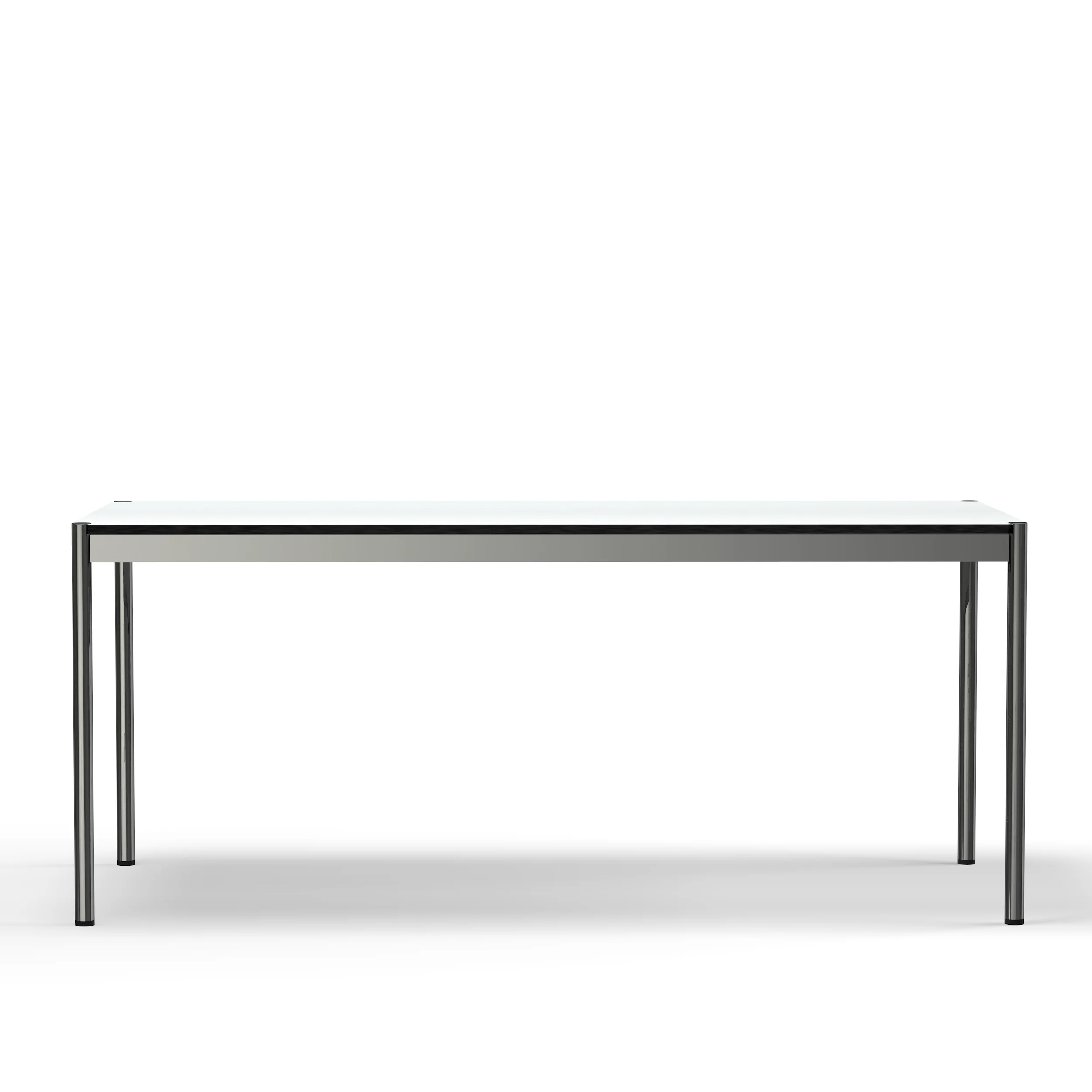 USM Haller table pearl gray white laminate (T69)