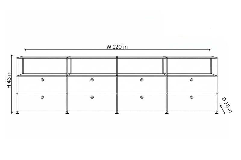 Pure White / 4-Modules