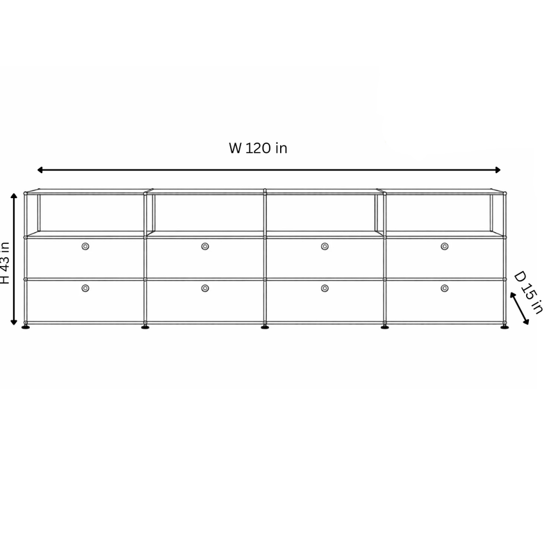 Graphite Black / 4-Modules