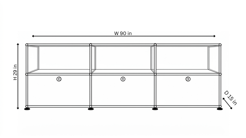 Pure White / 3-Modules